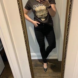 Topshop Moto Black Jeans - W24/L36